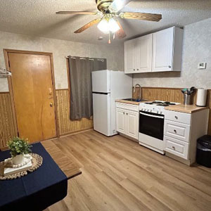 pleasant apartment decor kitchen